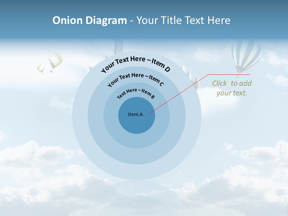 Skyscraper China Town PowerPoint Template