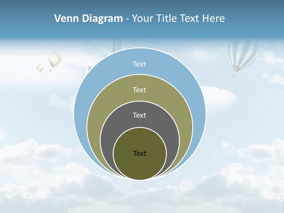 Skyscraper China Town PowerPoint Template