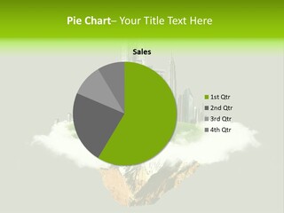 Window Building Tower PowerPoint Template