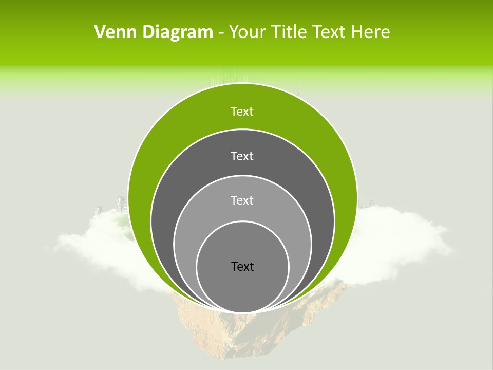 Window Building Tower PowerPoint Template