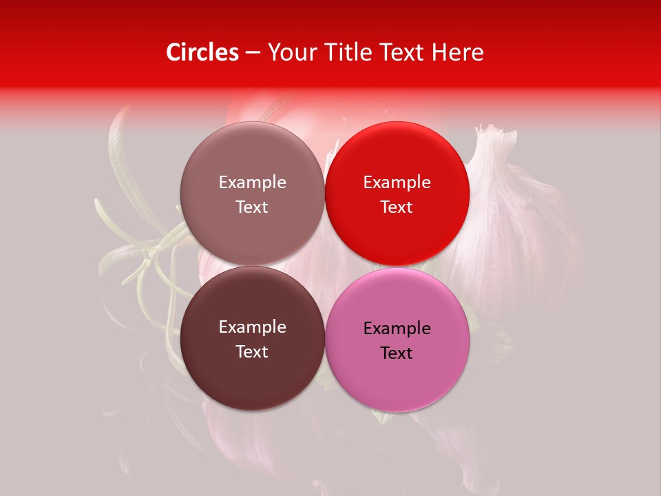 Flavoring Cooking Homegrown PowerPoint Template