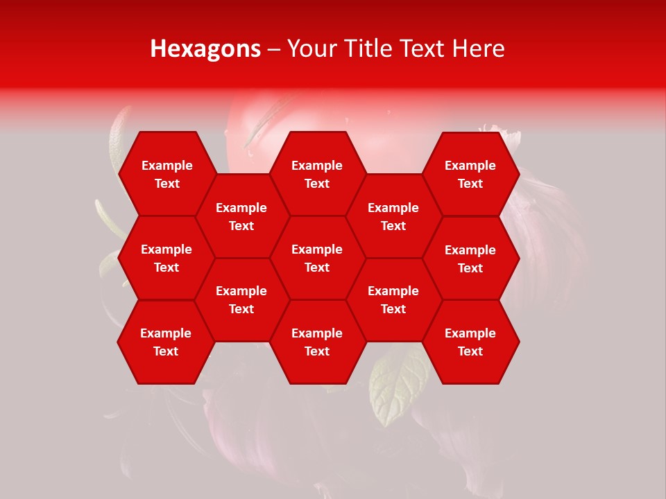 Flavoring Cooking Homegrown PowerPoint Template