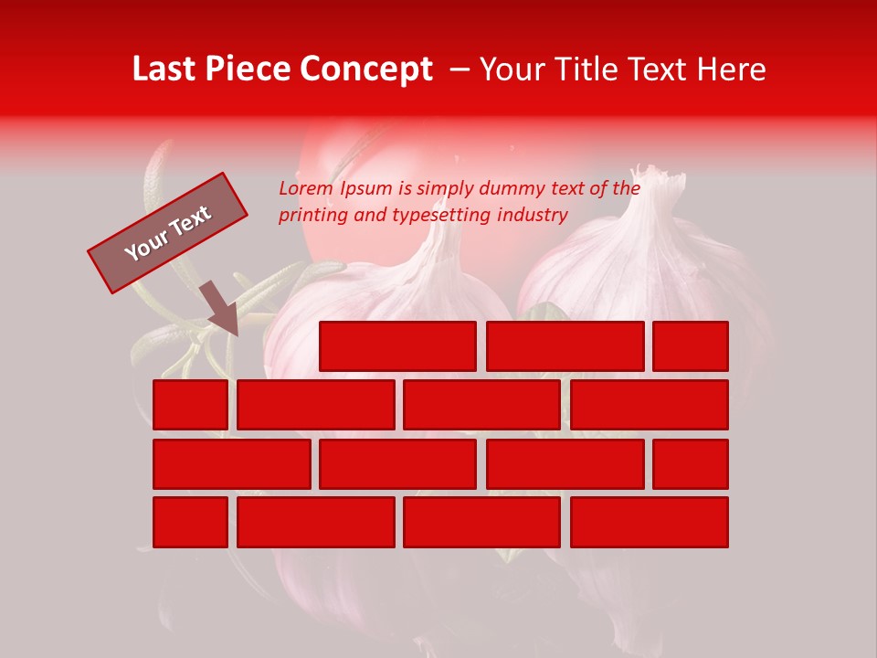 Flavoring Cooking Homegrown PowerPoint Template