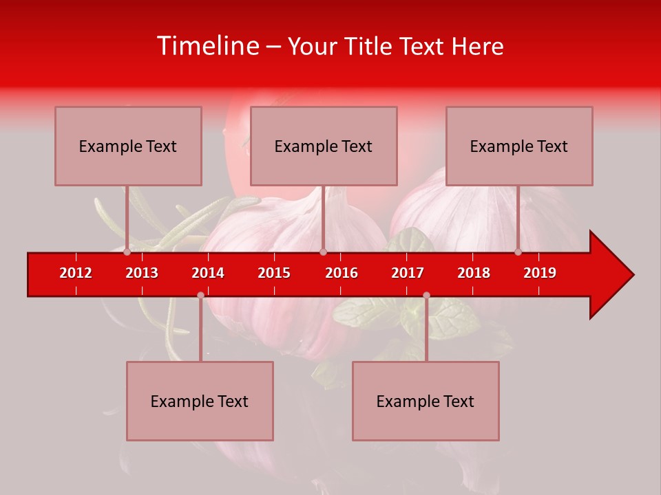 Flavoring Cooking Homegrown PowerPoint Template