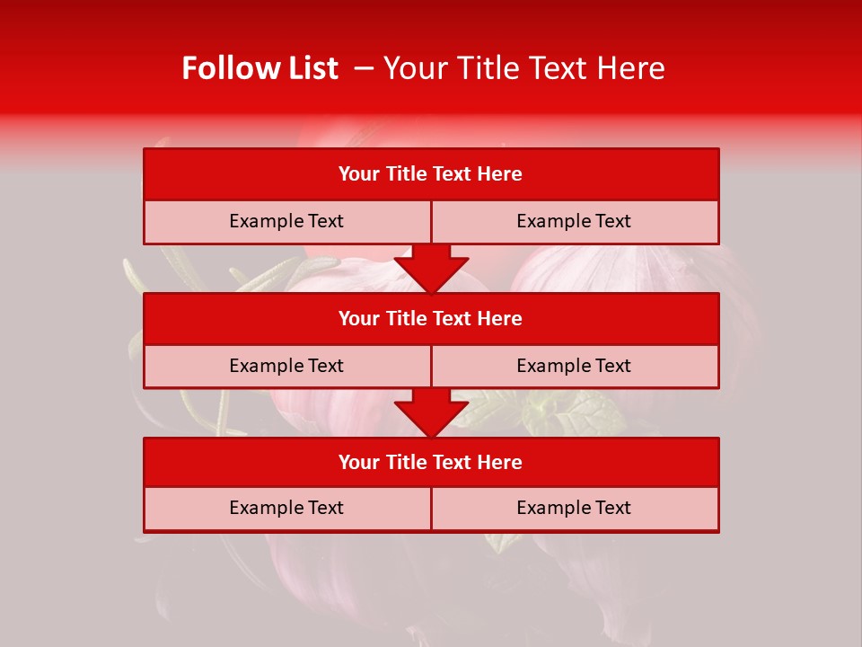 Flavoring Cooking Homegrown PowerPoint Template