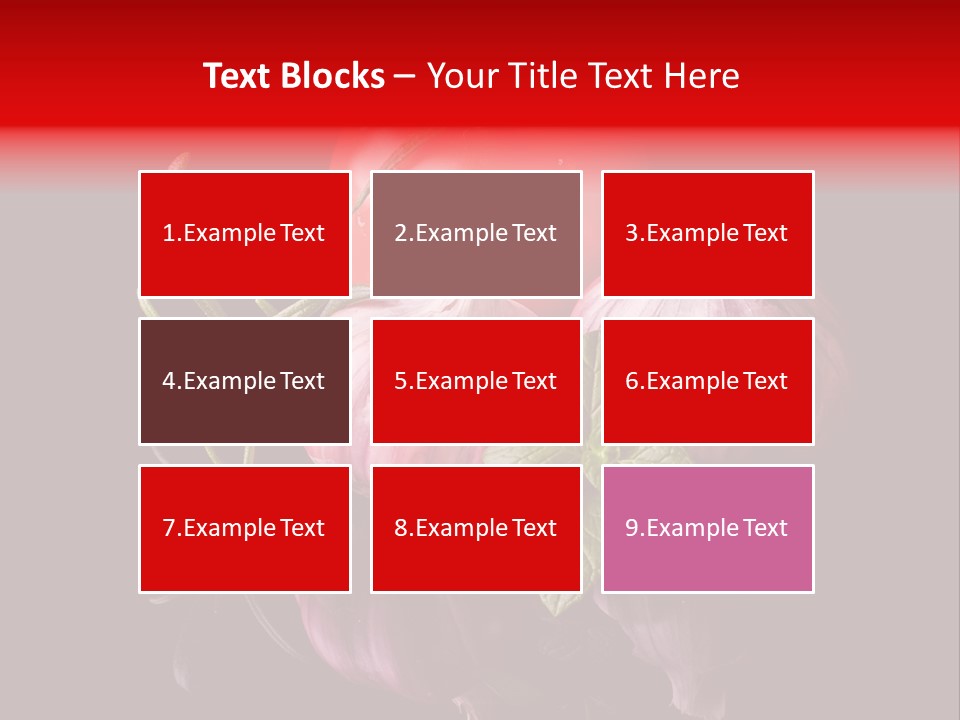 Flavoring Cooking Homegrown PowerPoint Template
