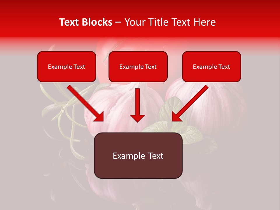 Flavoring Cooking Homegrown PowerPoint Template