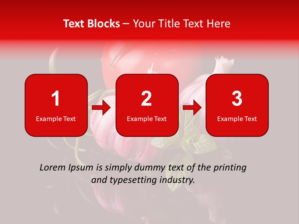 Flavoring Cooking Homegrown PowerPoint Template