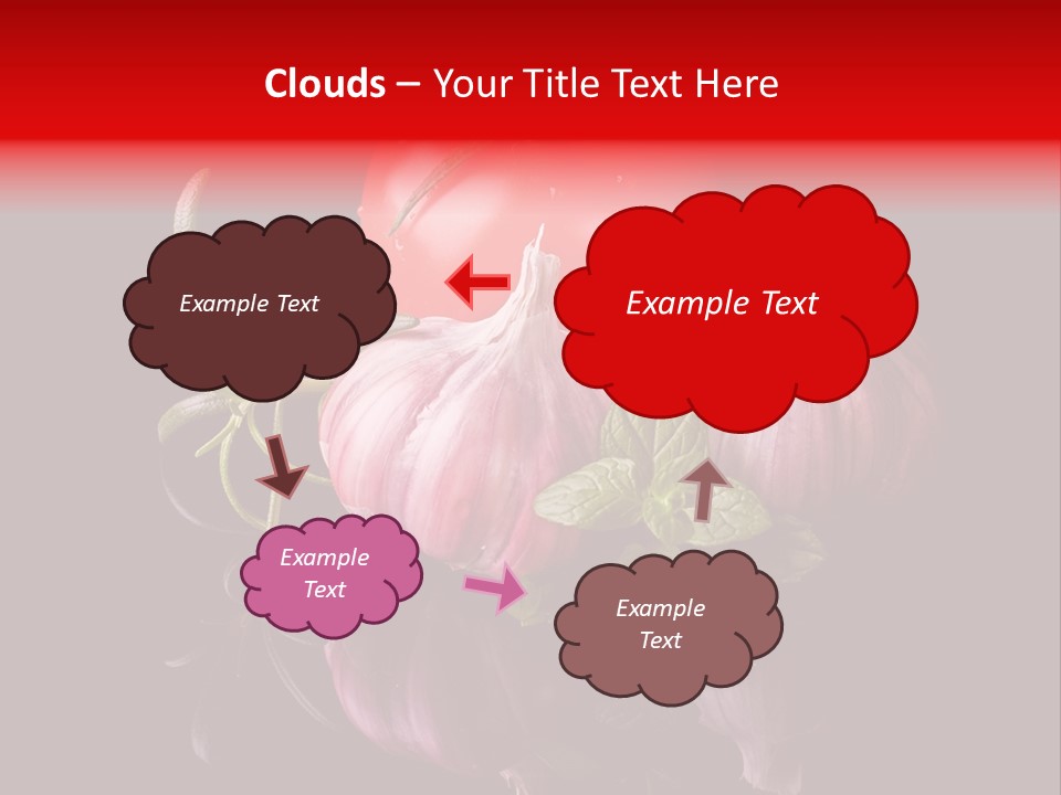 Flavoring Cooking Homegrown PowerPoint Template
