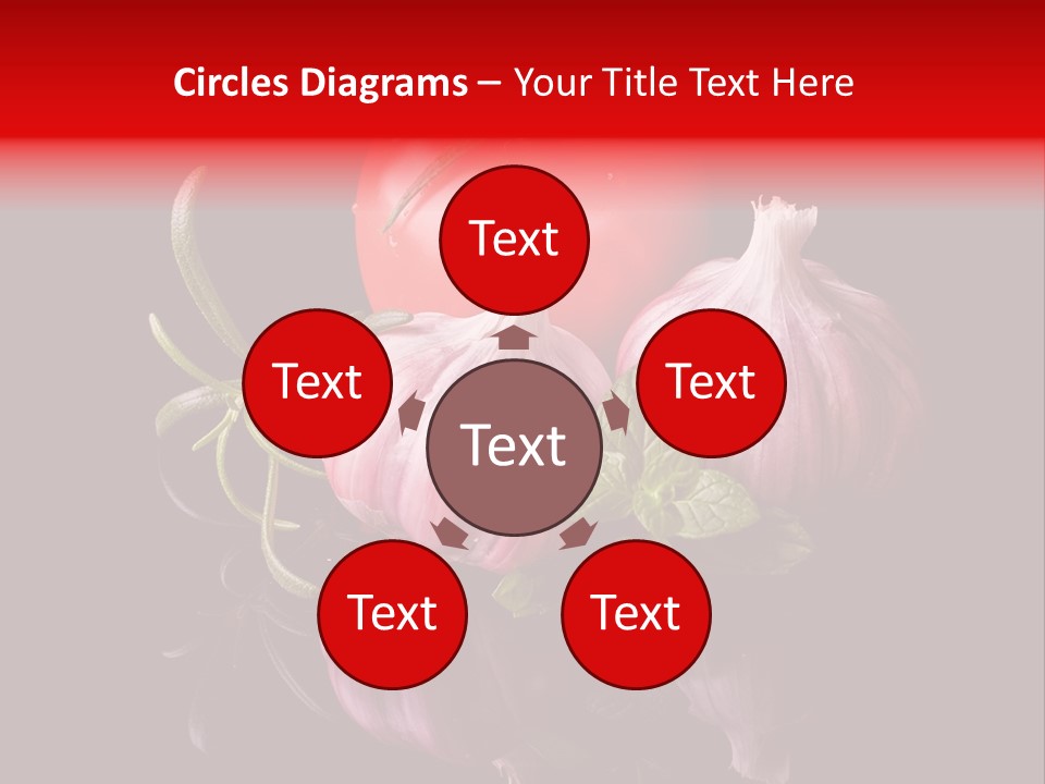 Flavoring Cooking Homegrown PowerPoint Template