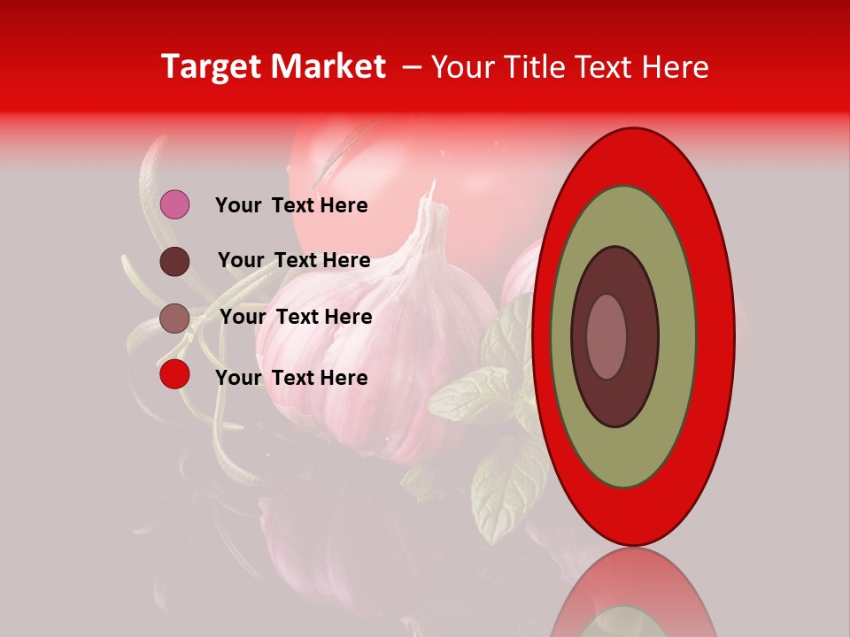 Flavoring Cooking Homegrown PowerPoint Template