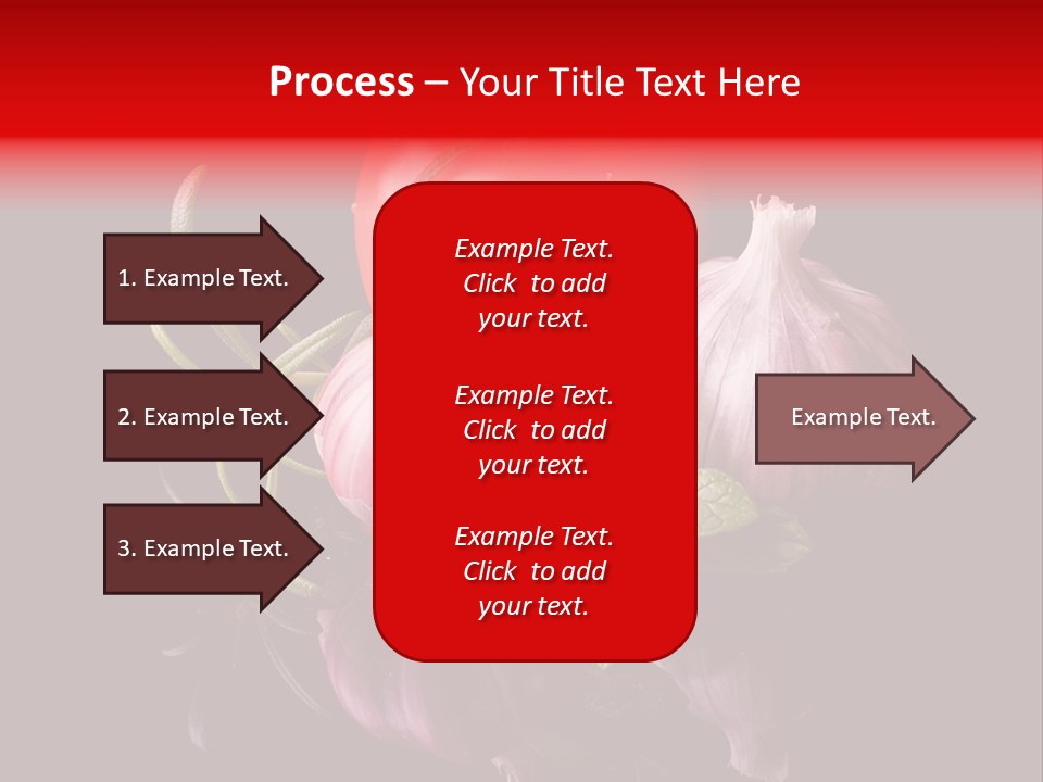 Flavoring Cooking Homegrown PowerPoint Template