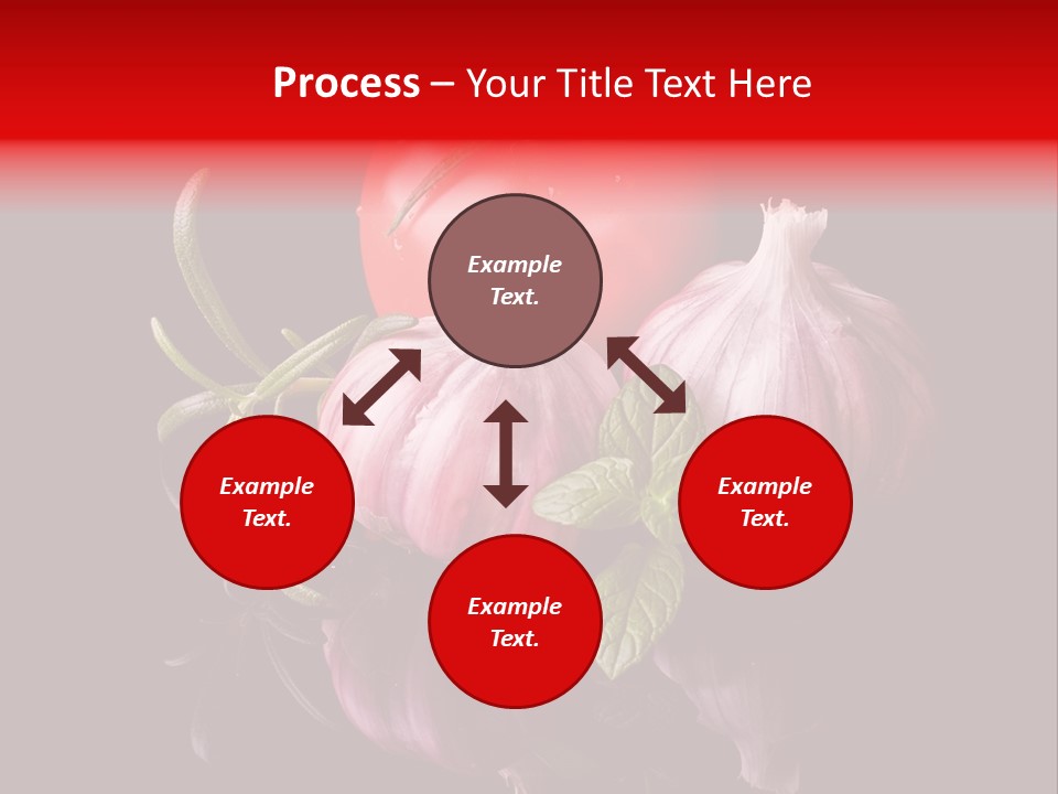 Flavoring Cooking Homegrown PowerPoint Template