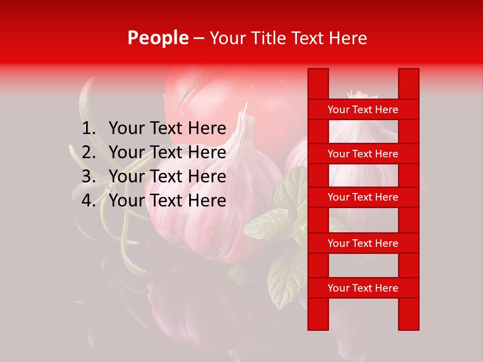 Flavoring Cooking Homegrown PowerPoint Template