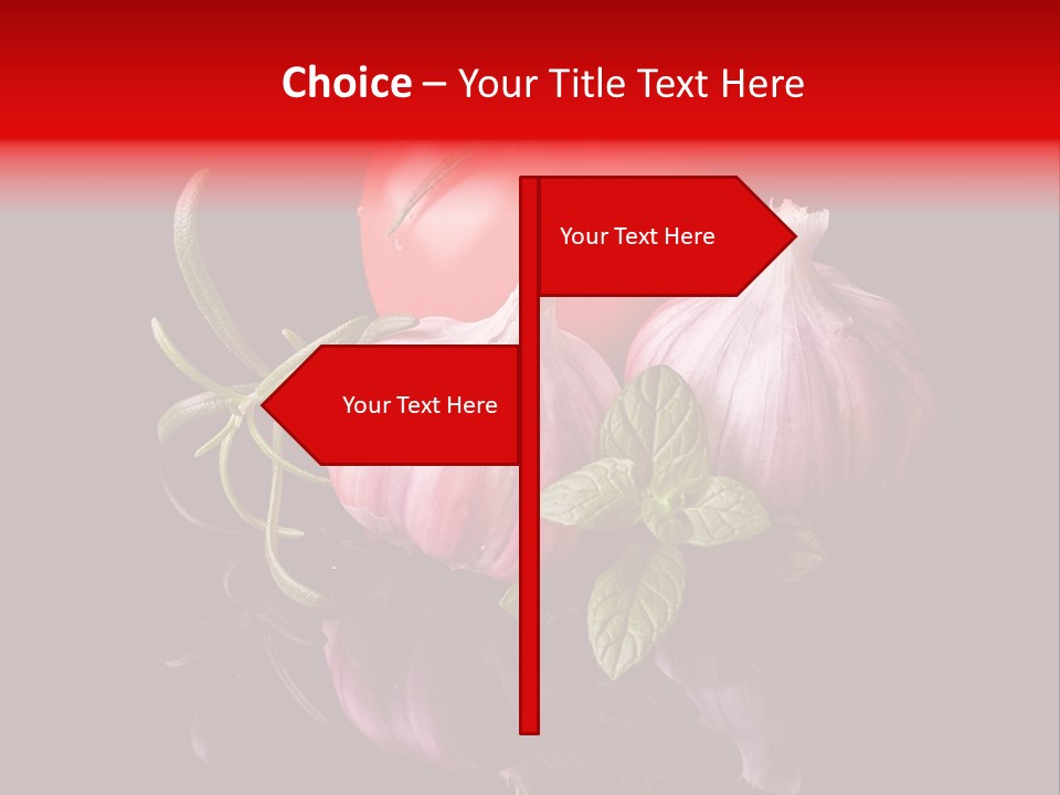 Flavoring Cooking Homegrown PowerPoint Template