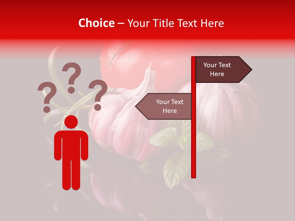 Flavoring Cooking Homegrown PowerPoint Template