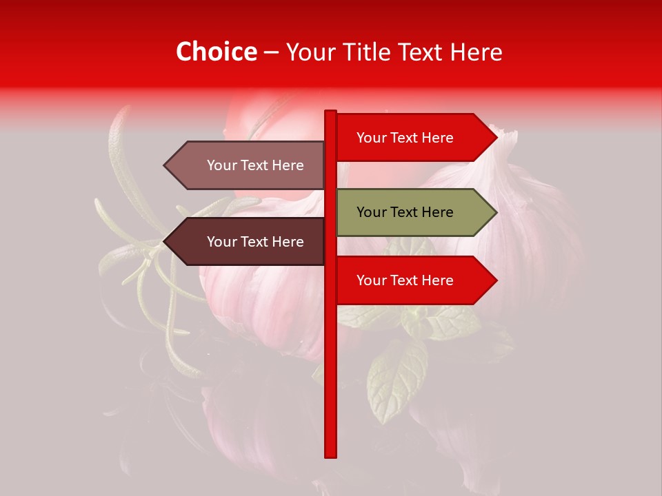 Flavoring Cooking Homegrown PowerPoint Template