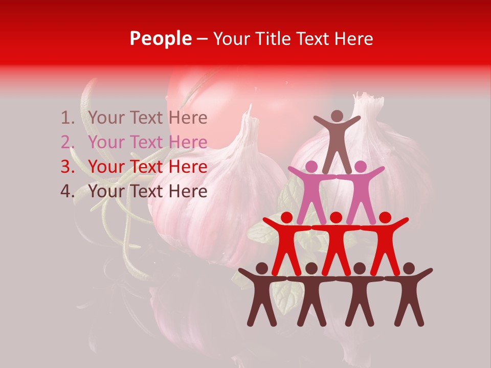 Flavoring Cooking Homegrown PowerPoint Template