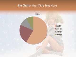 Warm Y Snow PowerPoint Template
