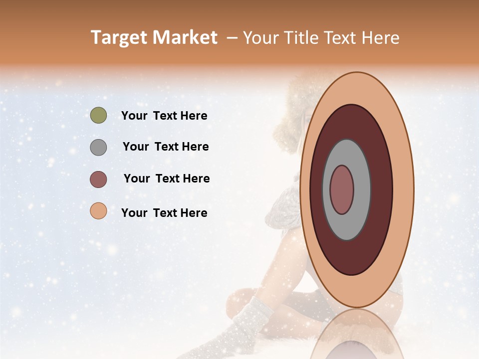 Warm Y Snow PowerPoint Template