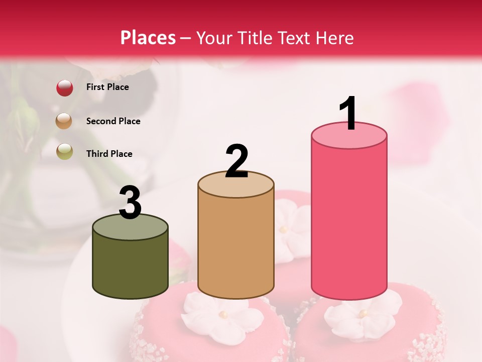 Closeup Fresh Icing PowerPoint Template