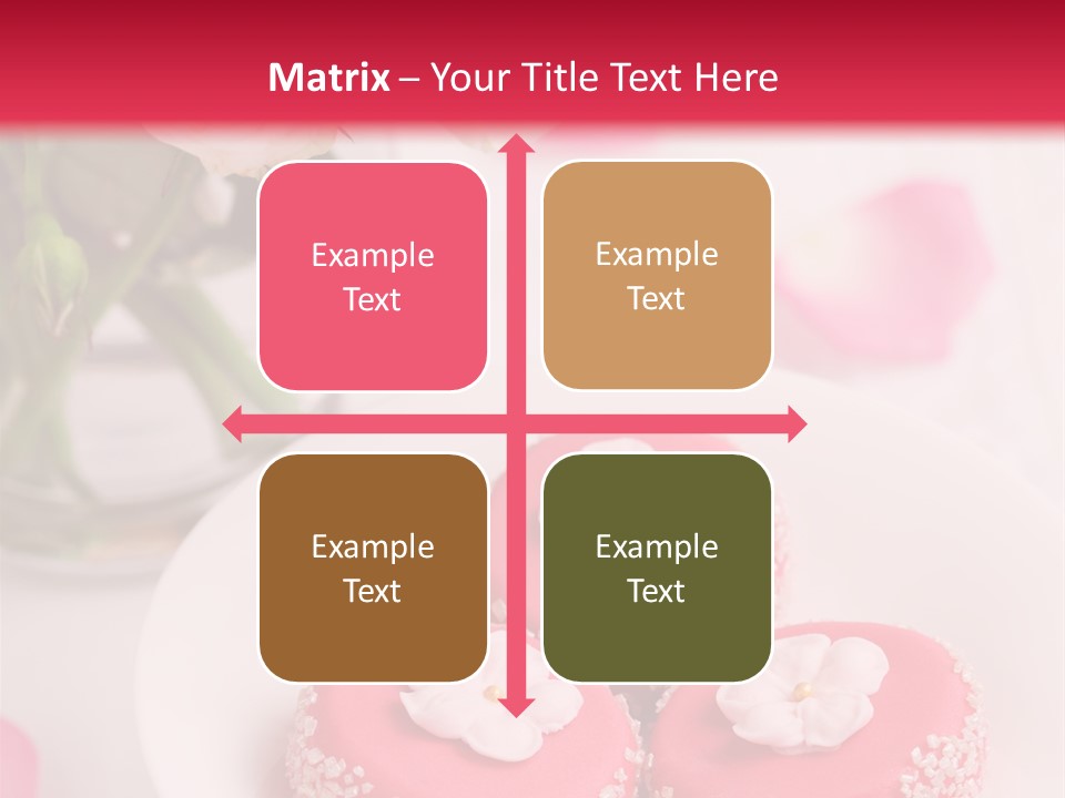 Closeup Fresh Icing PowerPoint Template