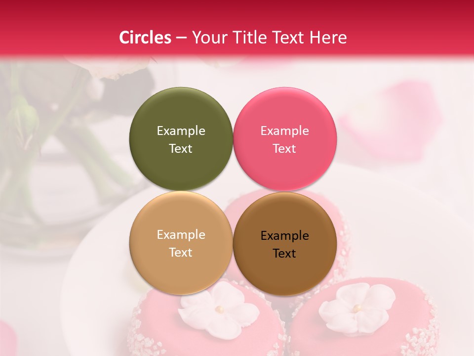 Closeup Fresh Icing PowerPoint Template