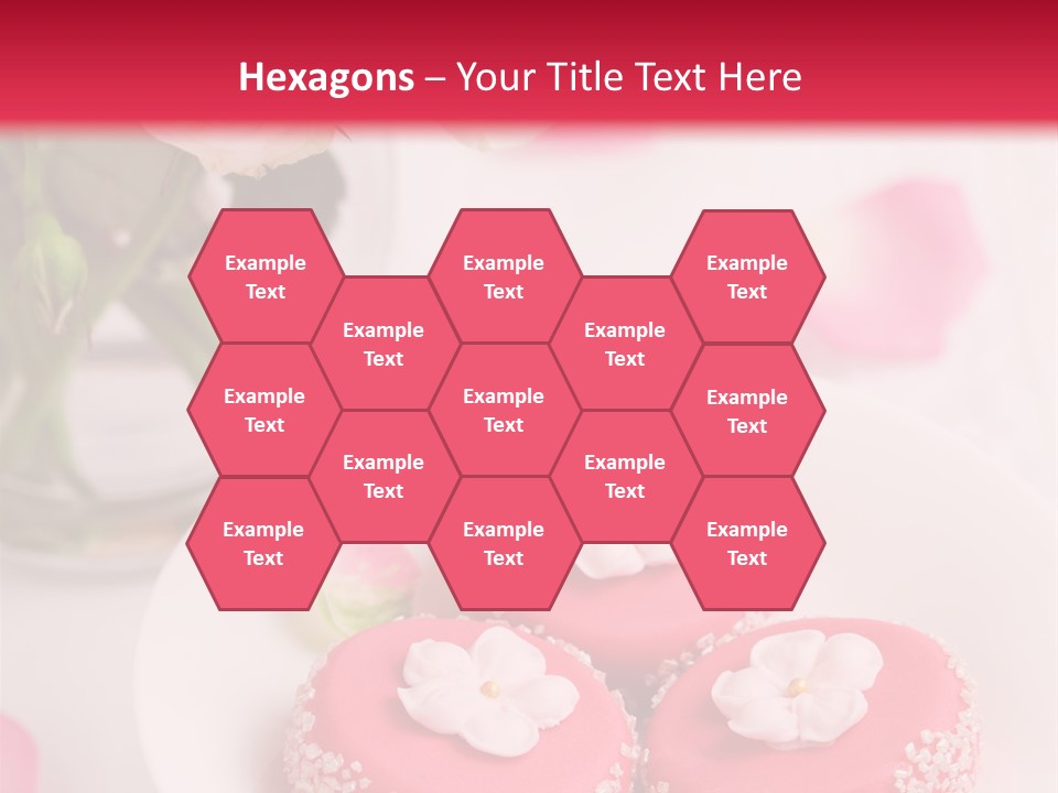 Closeup Fresh Icing PowerPoint Template