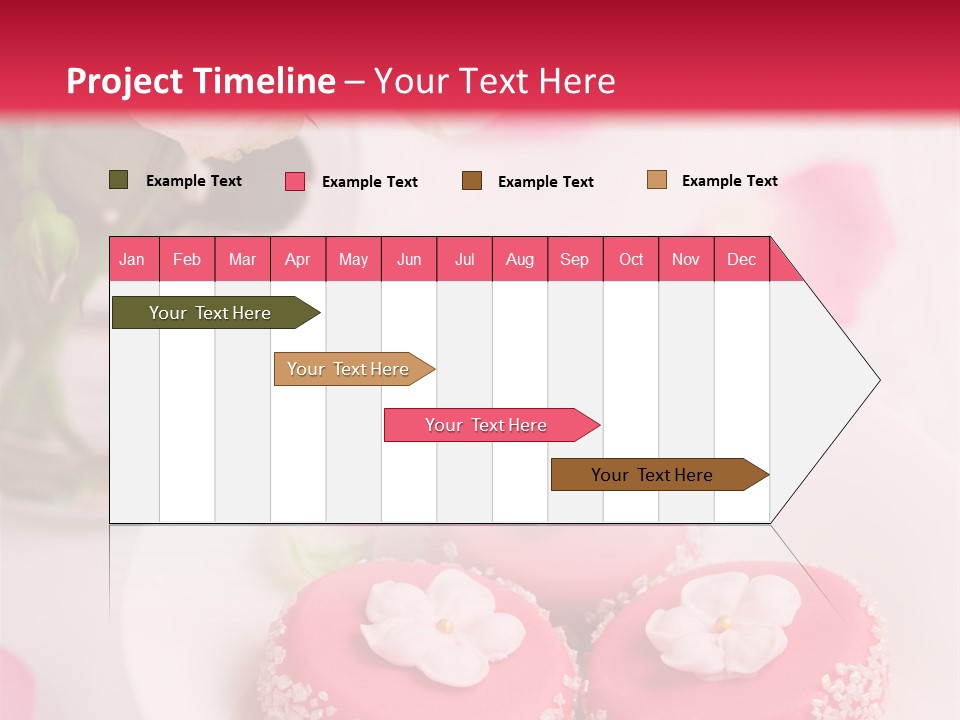 Closeup Fresh Icing PowerPoint Template