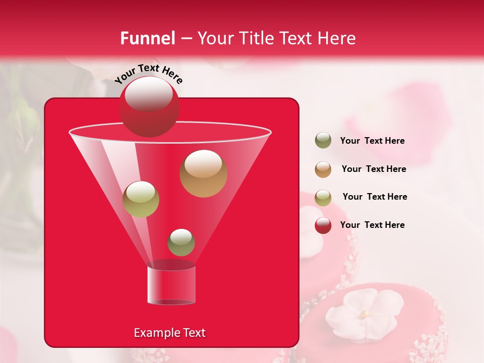 Closeup Fresh Icing PowerPoint Template