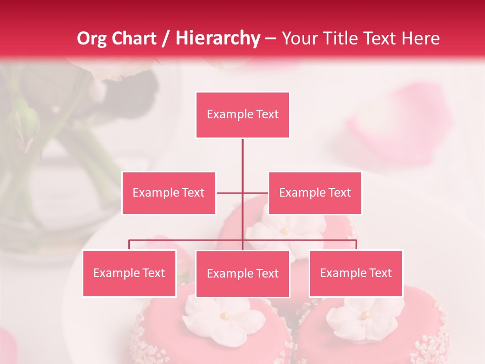 Closeup Fresh Icing PowerPoint Template