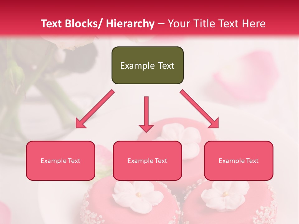 Closeup Fresh Icing PowerPoint Template