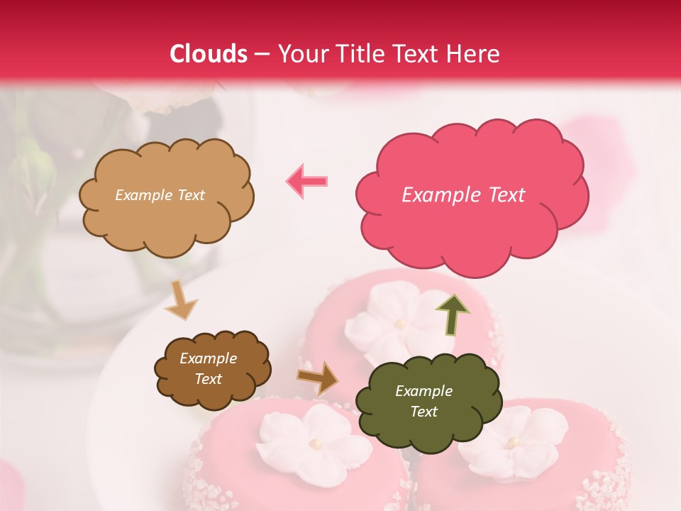 Closeup Fresh Icing PowerPoint Template