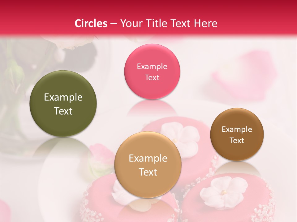 Closeup Fresh Icing PowerPoint Template