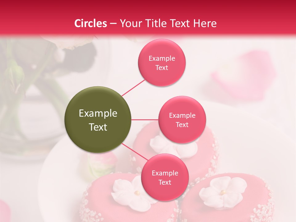 Closeup Fresh Icing PowerPoint Template