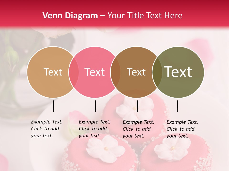 Closeup Fresh Icing PowerPoint Template