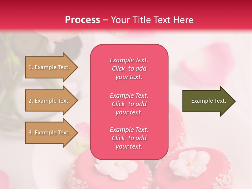 Closeup Fresh Icing PowerPoint Template