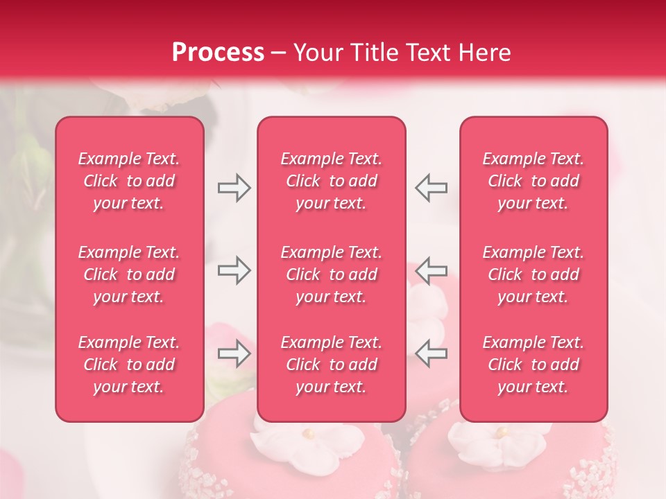 Closeup Fresh Icing PowerPoint Template