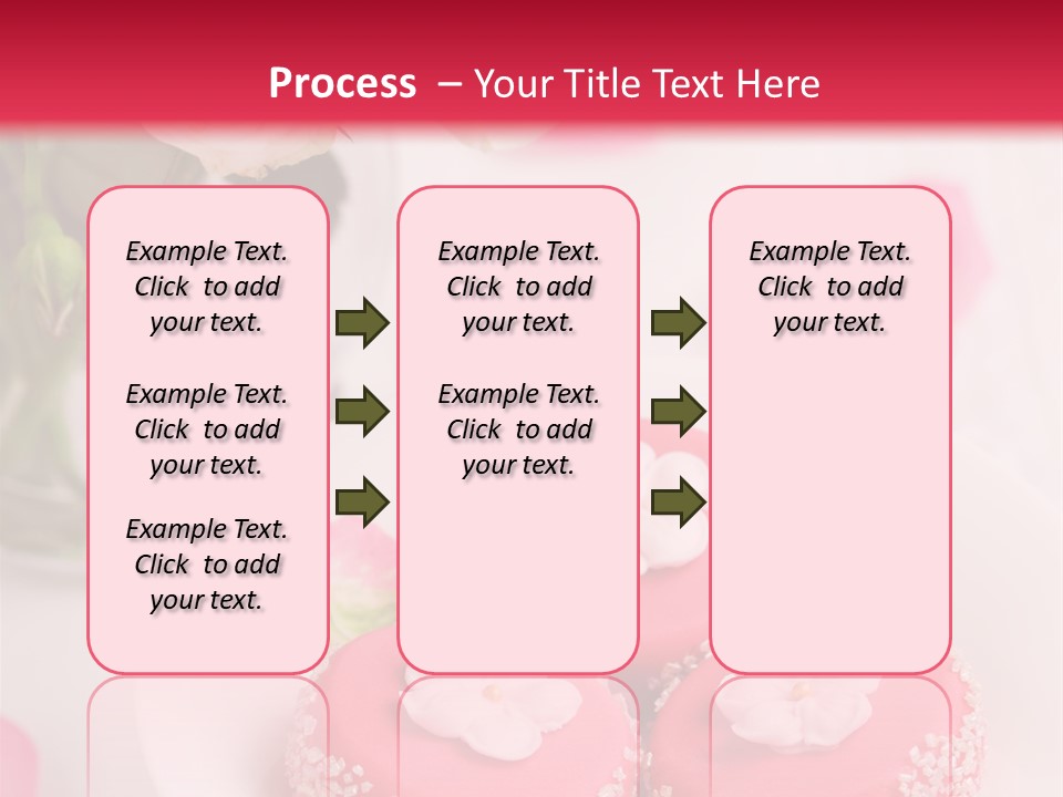 Closeup Fresh Icing PowerPoint Template