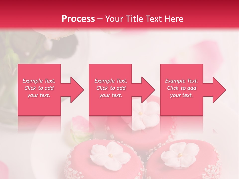 Closeup Fresh Icing PowerPoint Template