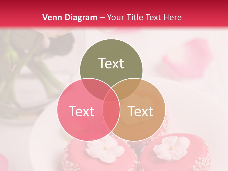 Closeup Fresh Icing PowerPoint Template