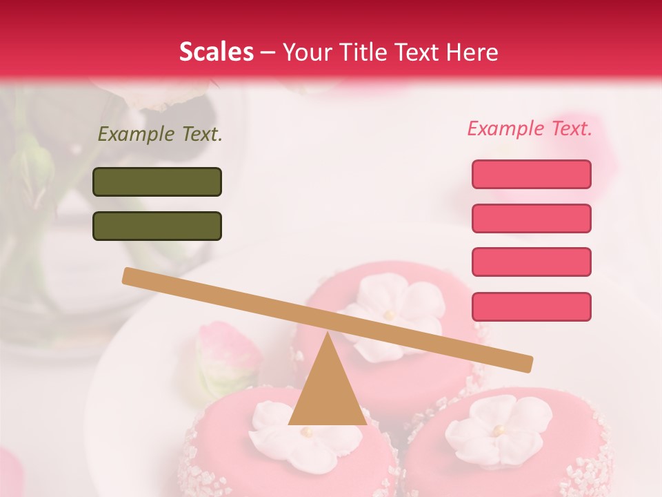 Closeup Fresh Icing PowerPoint Template