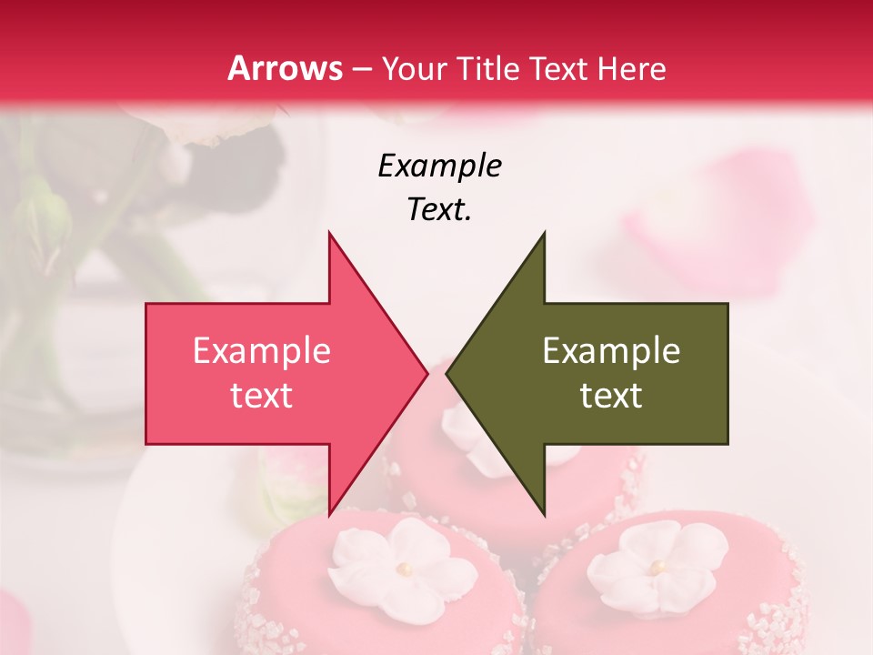 Closeup Fresh Icing PowerPoint Template