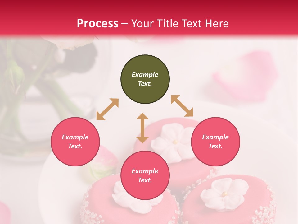 Closeup Fresh Icing PowerPoint Template