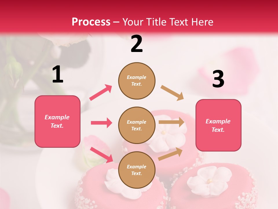 Closeup Fresh Icing PowerPoint Template
