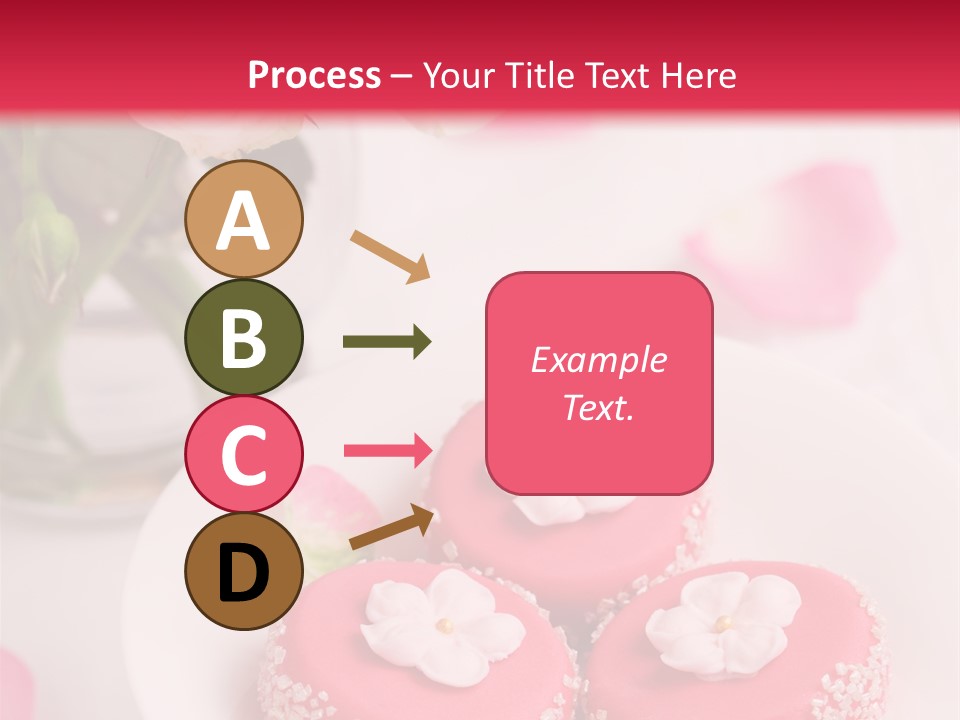 Closeup Fresh Icing PowerPoint Template