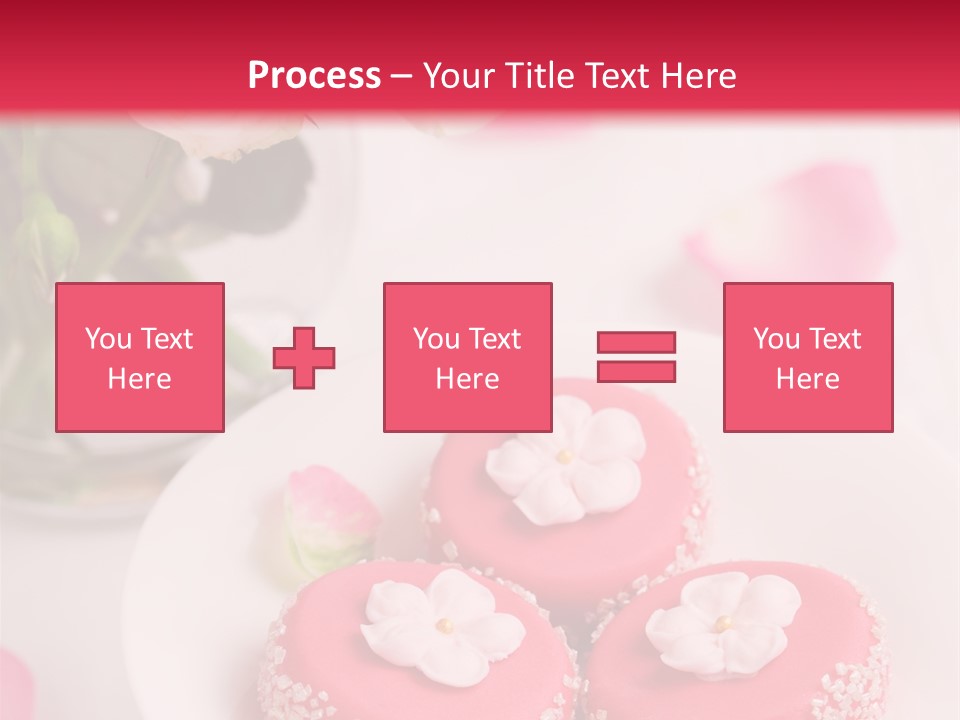 Closeup Fresh Icing PowerPoint Template
