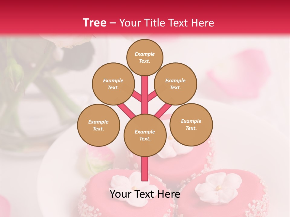Closeup Fresh Icing PowerPoint Template