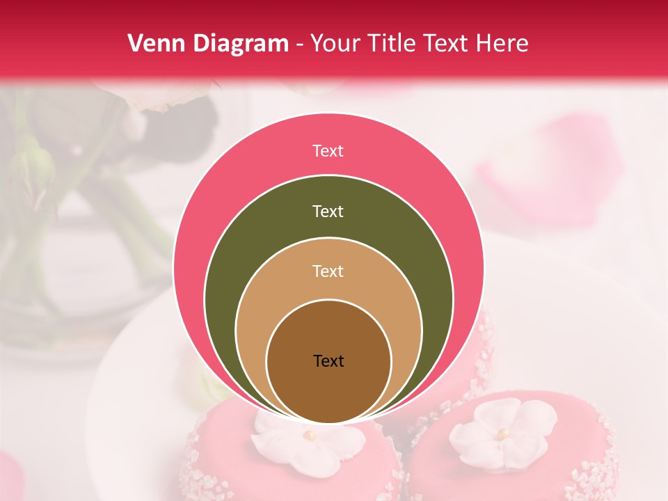 Closeup Fresh Icing PowerPoint Template