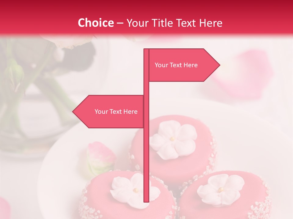 Closeup Fresh Icing PowerPoint Template